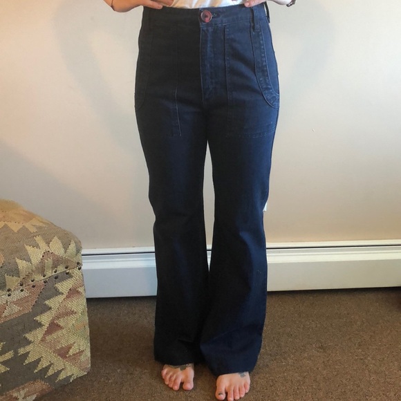 Grey Ant High Waisted Wide leg jeans - Picture 2 of 6